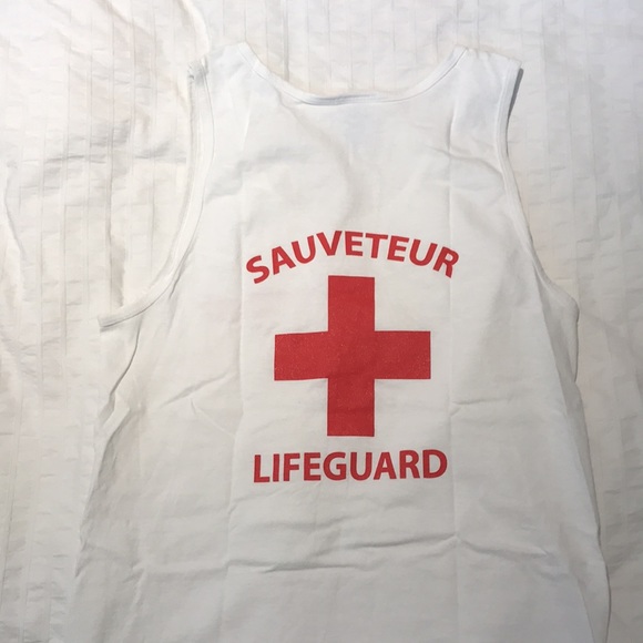 Lifeguard White Camisole Small - Picture 1 of 3